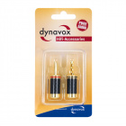Dynavox Bananen Hohlstecker Carbon, 2-pack Dynavox Bananen Hohlstecker Carbon, 2-pack