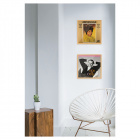 Dynavox Vinylram MDF för LP-skiva, ljusbrun Dynavox Vinylram MDF för LP-skiva, ljusbrun