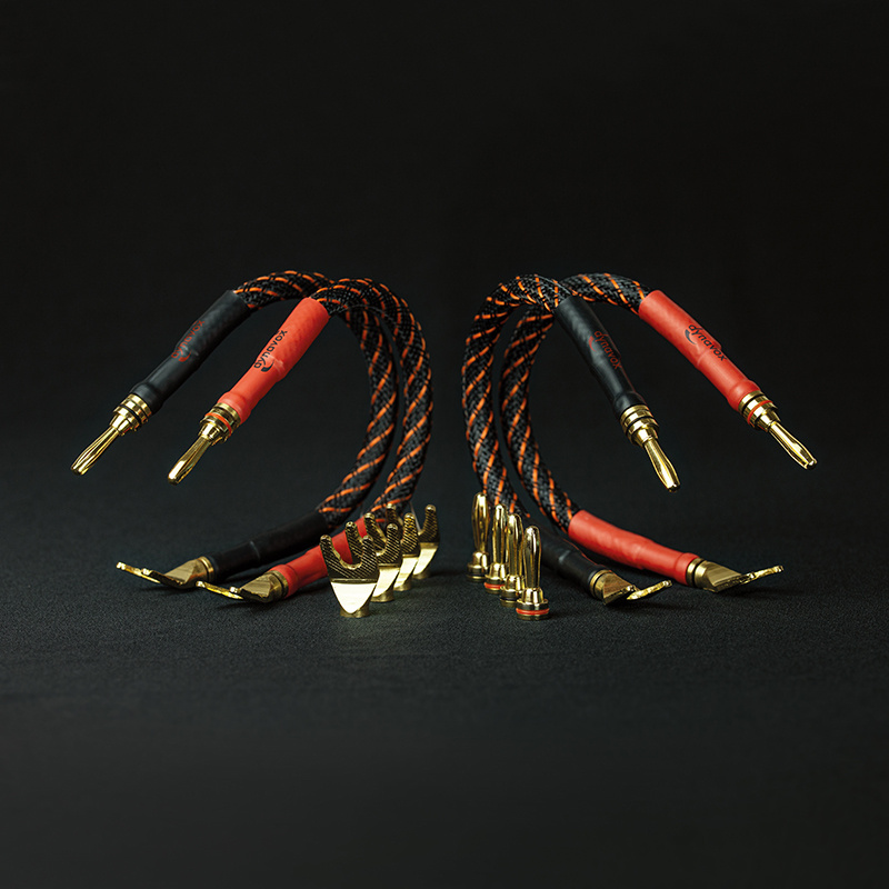 Dynavox Kabeljumpers Bi-Wire för ett par högtalare