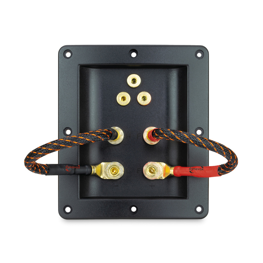 Dynavox Kabeljumpers Bi-Wire för ett par högtalare