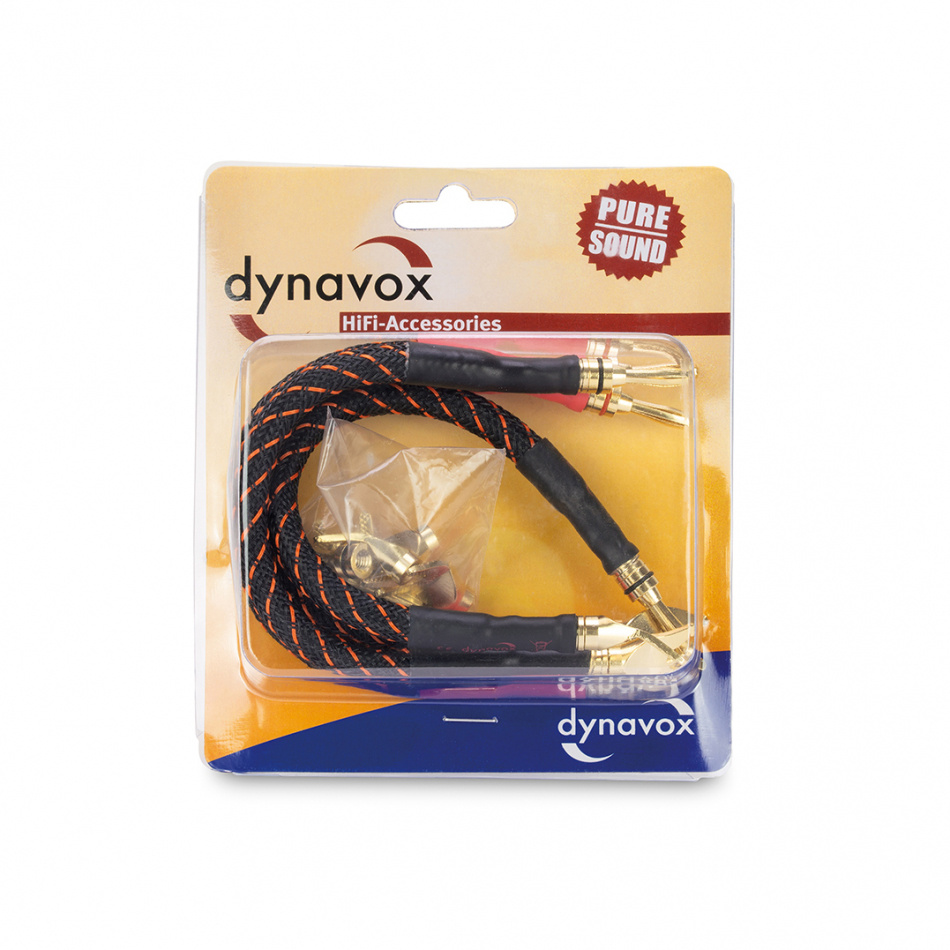 Dynavox Kabeljumpers Bi-Wire för ett par högtalare