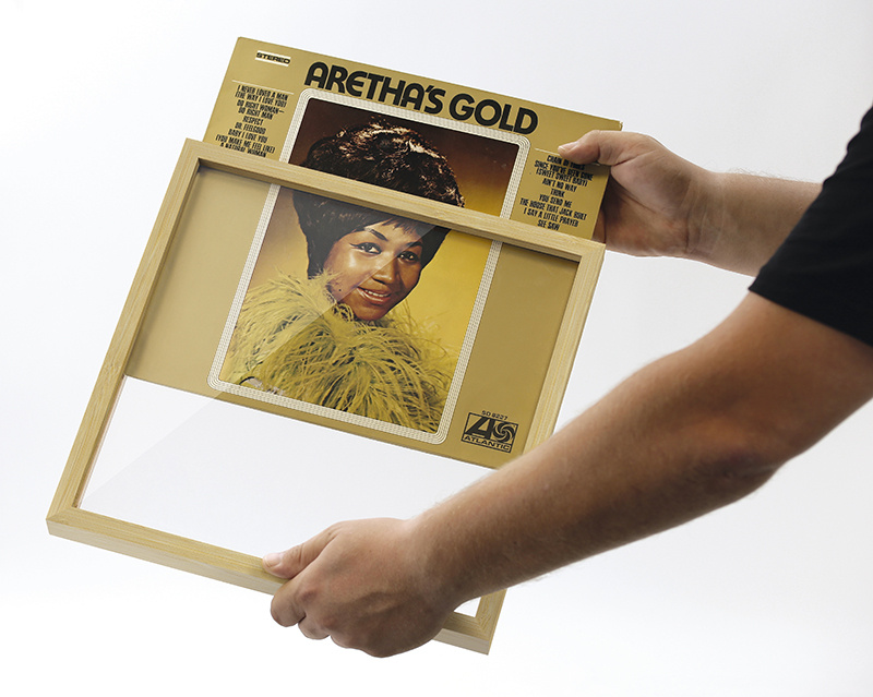 Dynavox Vinylram MDF för LP-skiva, bambu