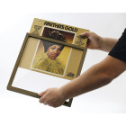 Dynavox Vinylram MDF för LP-skiva, bambu mörkbrun Dynavox Vinylram MDF för LP-skiva, bambu mörkbrun