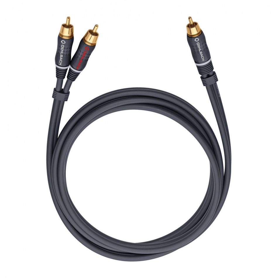 Oehlbach Boom Subwoofer Y-kabel, 3 meter