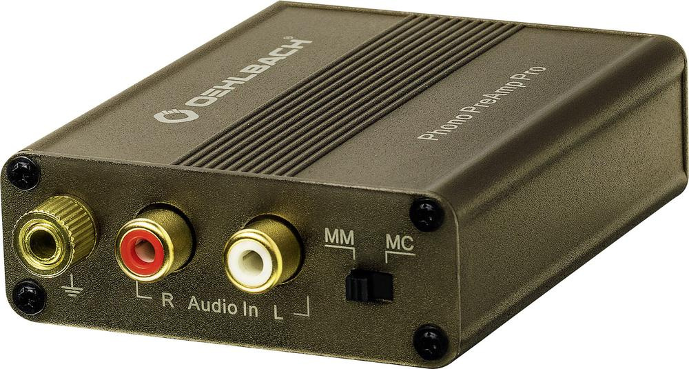 Oehlbach Phono Preamp Pro, RIAA-steg för vinylspelare