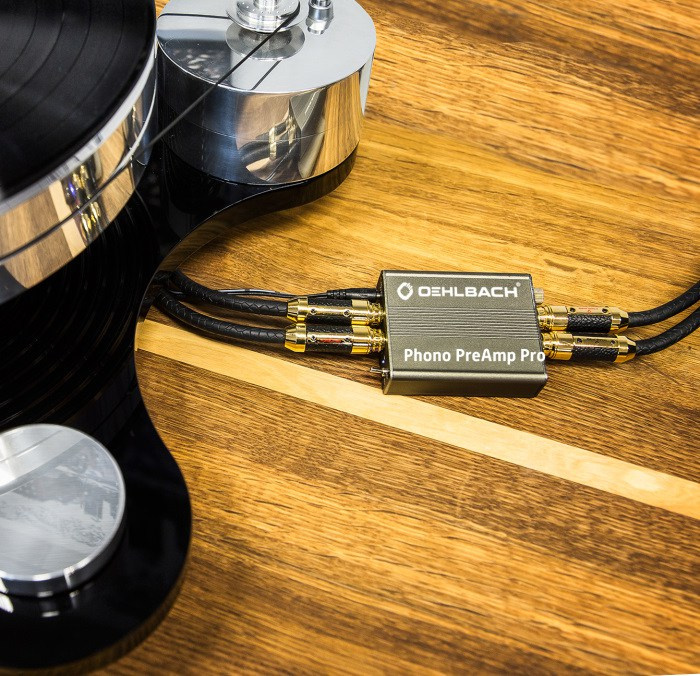 Oehlbach Phono Preamp Pro, RIAA-steg för vinylspelare