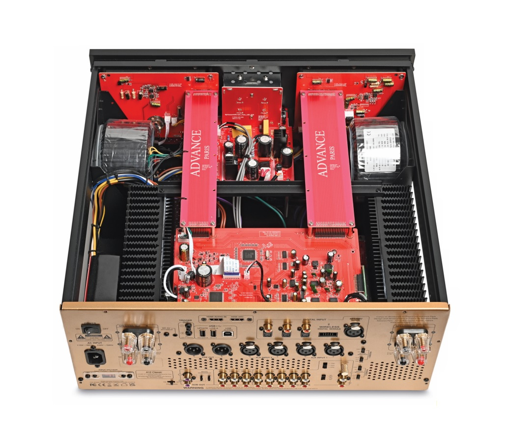 Advance Acoustic A12 Classic, stereoförstärkare med HDMI ARC & RIAA-steg