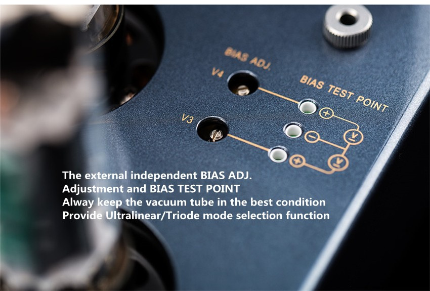 Cayin A-50T rörförstärkare med EL34, silver