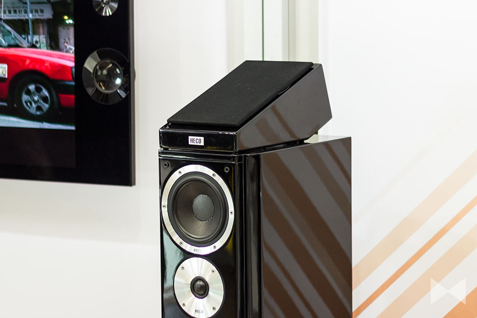 Heco AM-200 Dolby Atmos-högtalare, pianosvart