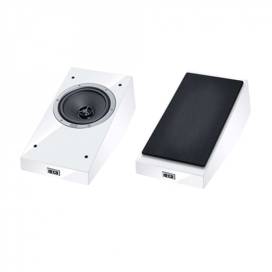 Heco AM-200 Dolby Atmos-högtalare, pianovit