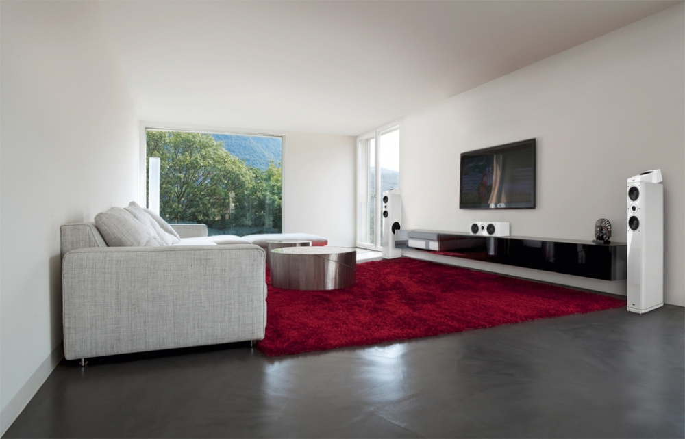 Heco AM-200 Dolby Atmos-högtalare, pianovit