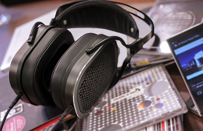 Acoustic Research AR-H1, öppen magnetostat-hörlur