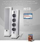 Heco Ascada 600 Tower, aktiv hgtalare med Bluetooth, pianovit