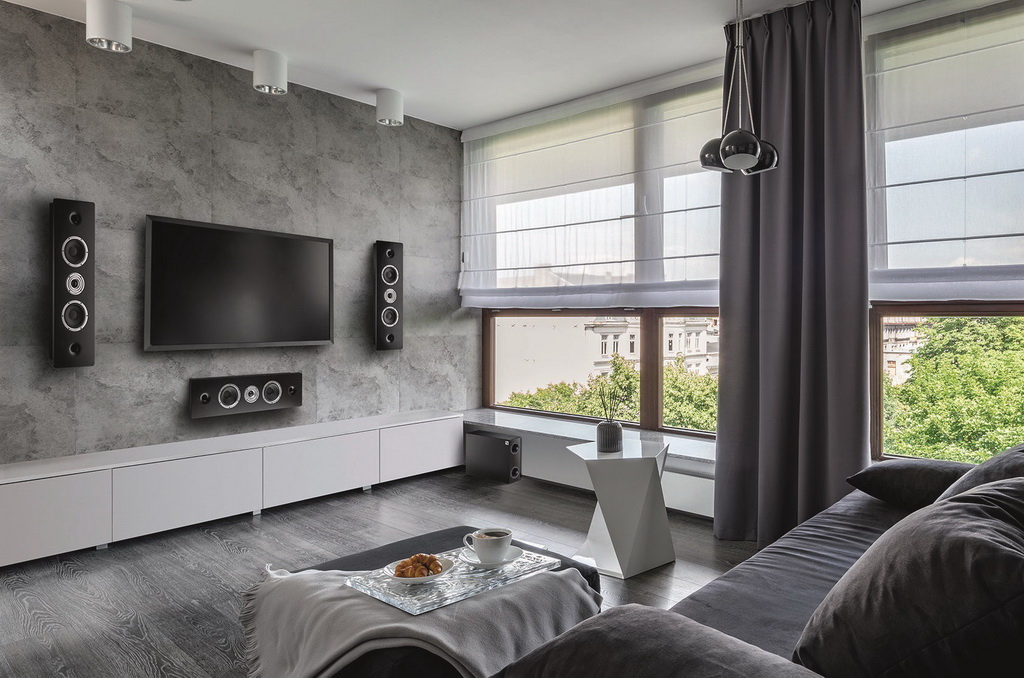 Heco Ambient Sub88F subwoofer, svart