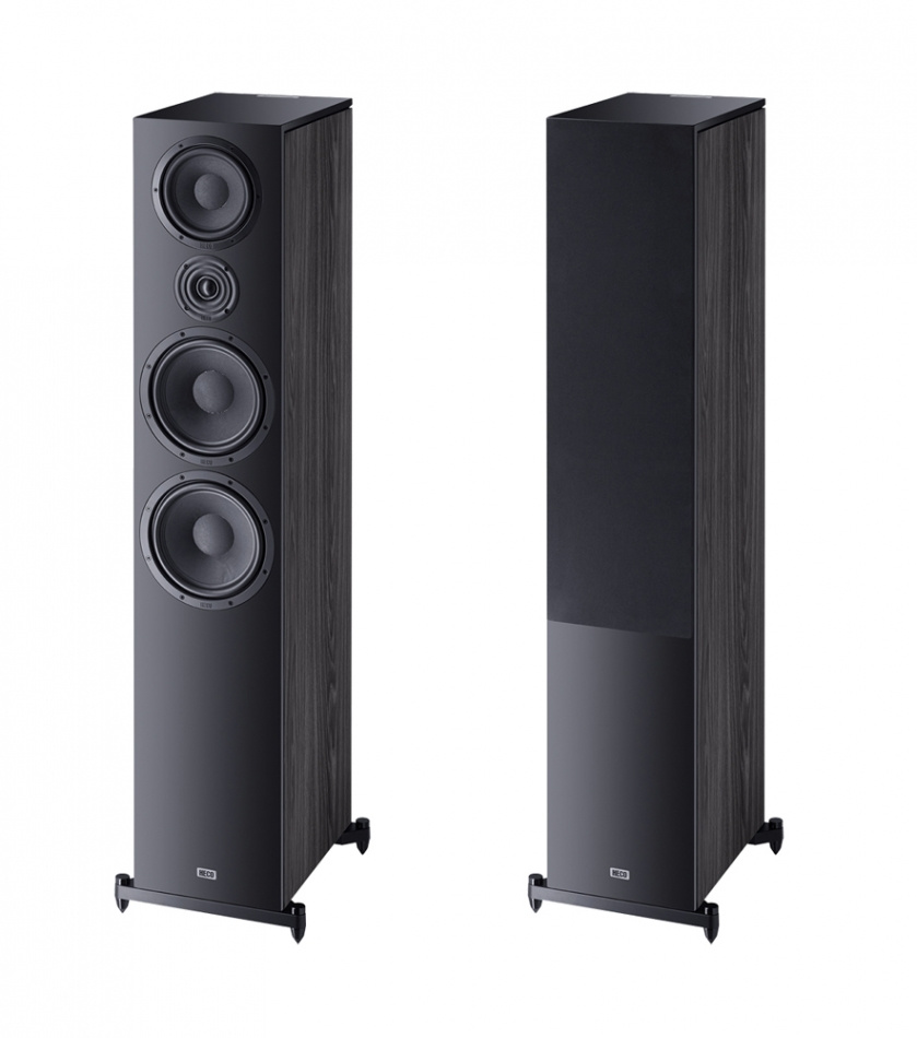 Heco Aurora 1000 golvhögtalare Ebony Black, stereopar