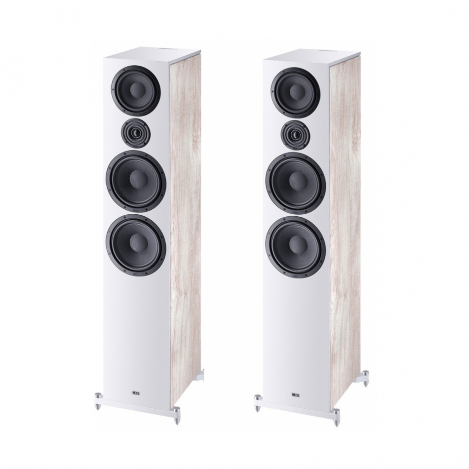 Heco Aurora 1000 golvhögtalare Ivory White, stereopar