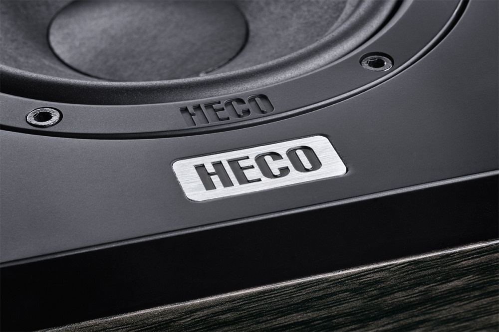 Heco Aurora 200, stativhögtalare Ebony Black