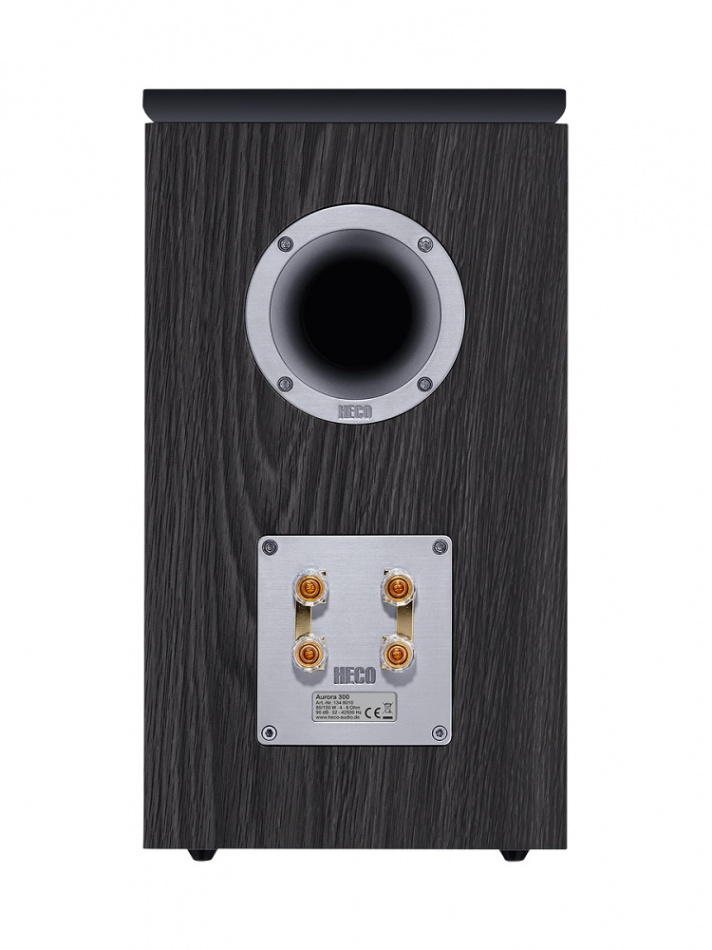 Heco Aurora 300, stativhögtalare Ebony Black par