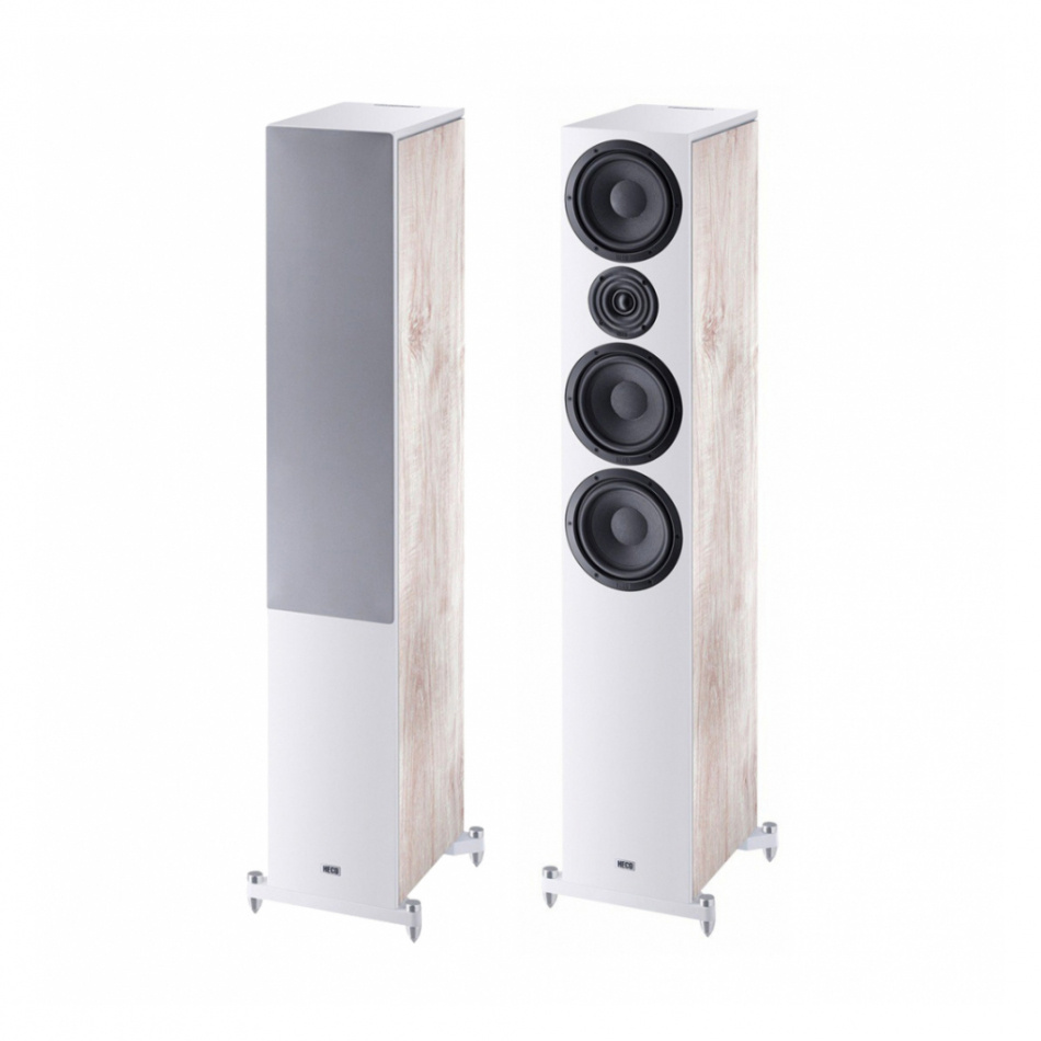 Heco Aurora 700 golvhögtalare Ivory White, stereopar