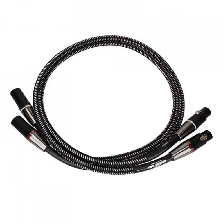 Ortofon Reference Black Interconnect XLR ljudkabel, 1 meter