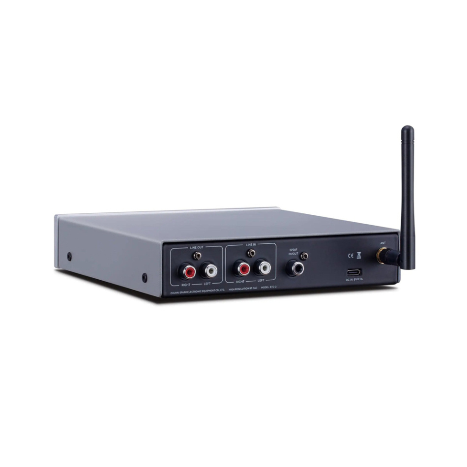 Cayin BTC-2 hörlursförstärkare med DAC & Bluetooth, svart