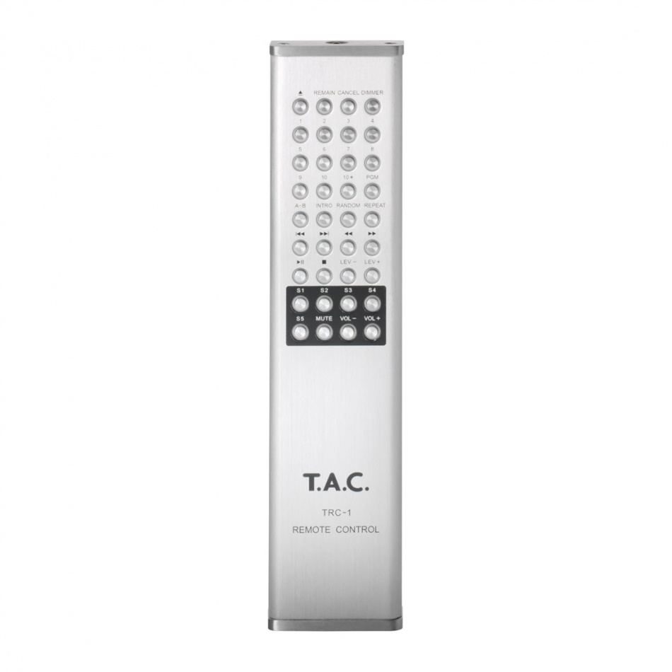 T.A.C C-35 rörbestyckad CD-spelare, silver