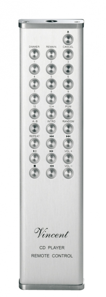 Vincent CD-S7DAC, CD-spelare med DAC, silver