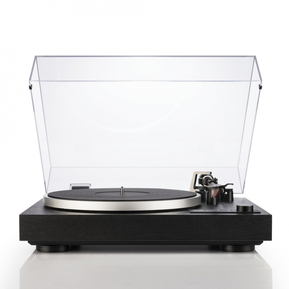 Dual CS-518 manuell vinylspelare med Ortofon 2M Red & RIAA-steg svart