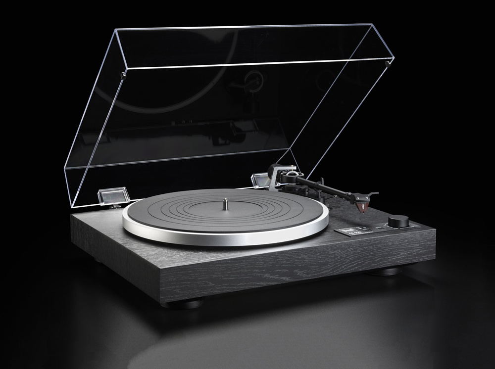 Dual CS-529 helautomatisk vinylspelare med Bluetooth & Ortofon 2M Red, svart