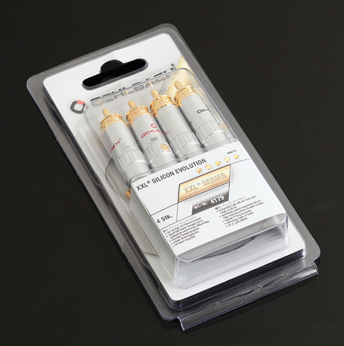 Oehlbach XXL Silicon Evolution RCA, 4-pack