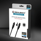 Oehlbach Opto Star Black, optisk ljudkabel mini-Toslink Oehlbach Opto Star Black, optisk ljudkabel mini-Toslink