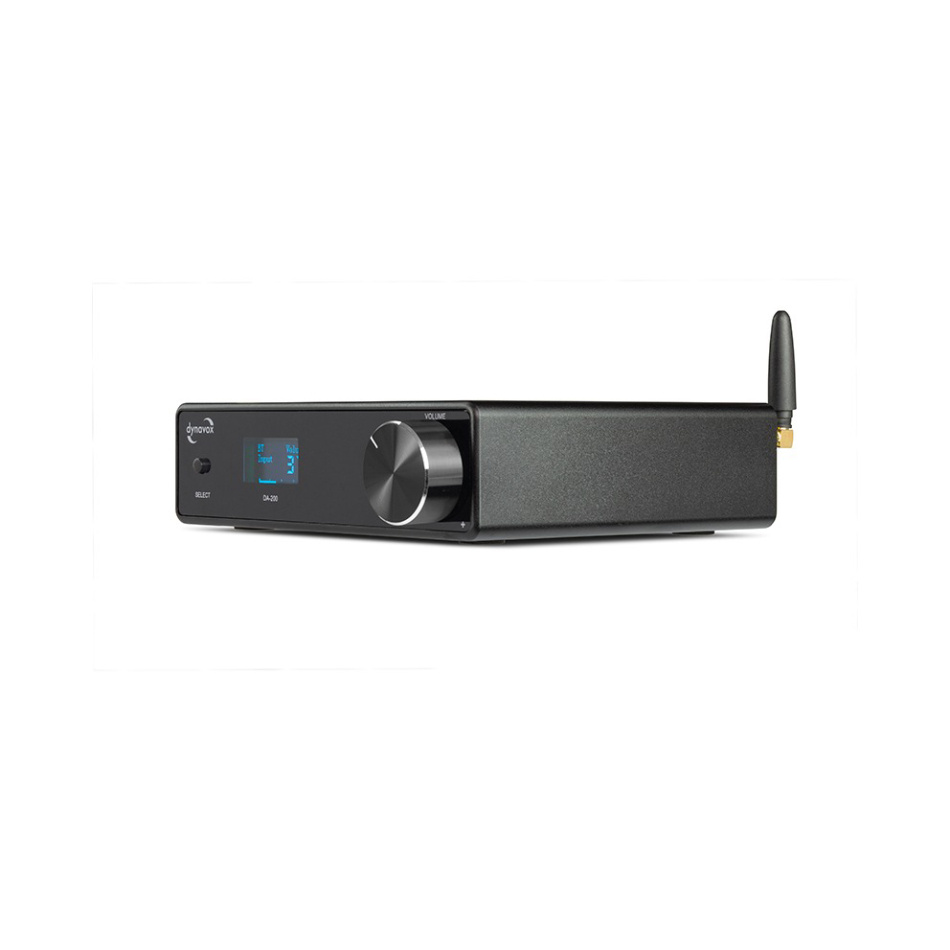 Dynavox DA-200 kompakt förstärkare med Bluetooth & DAC, svart