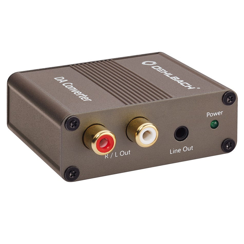 Oehlbach Digi Bridge, kompakt D/A-omvandlare