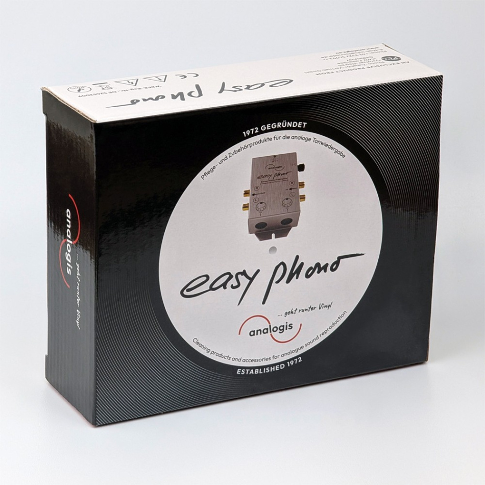 Analogis Easy Phono RIAA-steg med DIN & RCA