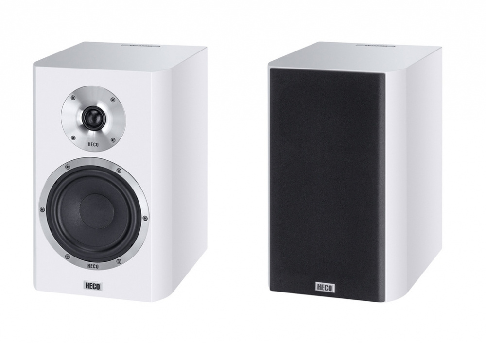 Heco Elementa 300 stativhögtalare, mattvit