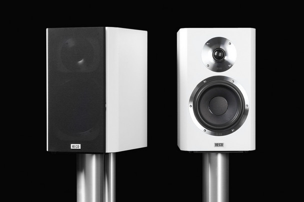 Heco Elementa 300 stativhögtalare, mattvit