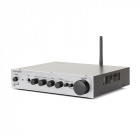 Dynavox ESA-18 MK BT kompakt stereofrstrkare med mikrofoningng & Bluetooth, silver
