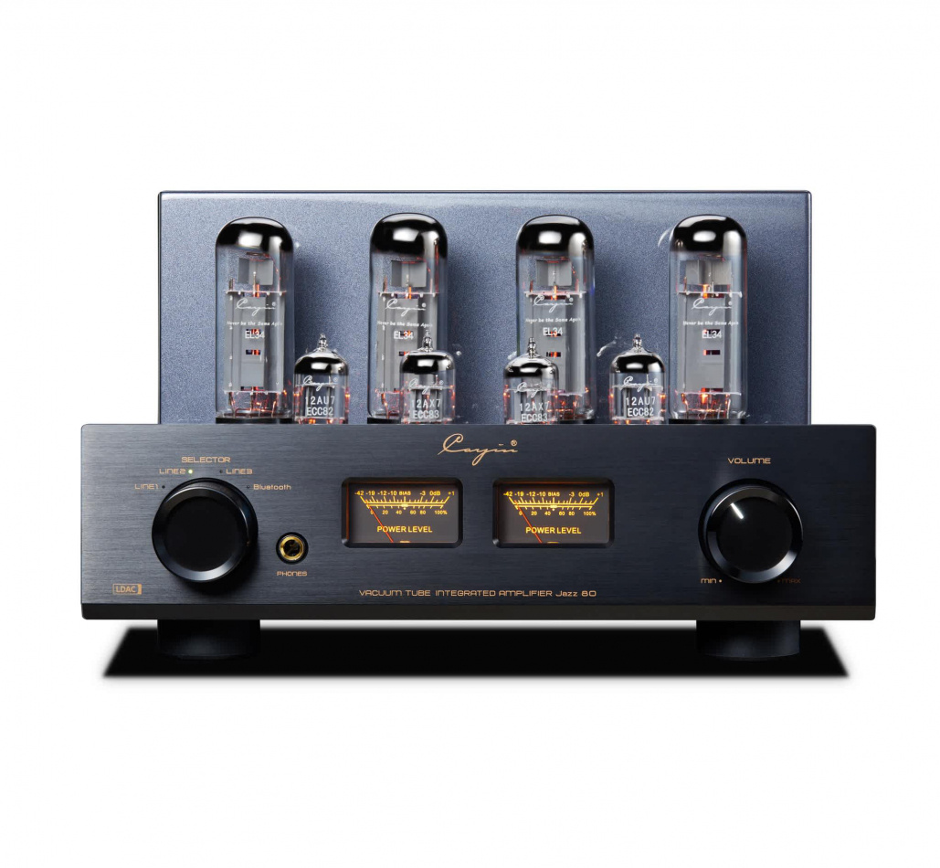Cayin Jazz 80 rörförstärkare med EL34 & Bluetooth, svart