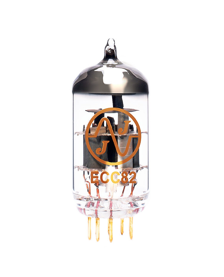 JJ Electronics ECC82 Goldplated linjerör, styck