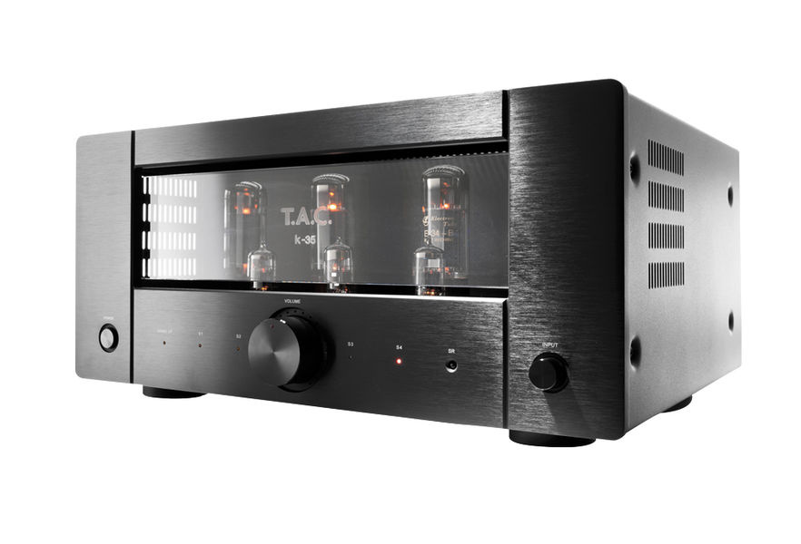 T.A.C. K-35 rörförstärkare med EL34 & Auto-Bias, svart