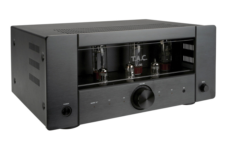 T.A.C. K-35 rörförstärkare med EL34 & Auto-Bias, svart