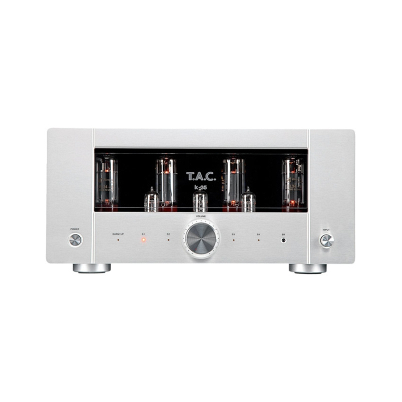 T.A.C. K-35 rörförstärkare med EL34 & Auto-Bias, silver