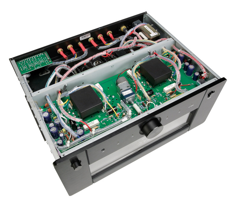 T.A.C. K-35 rörförstärkare med EL34 & Auto-Bias, silver