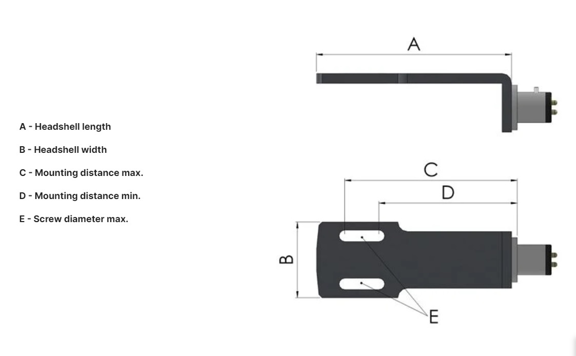 Ortofon LH-6000 tonarmskal