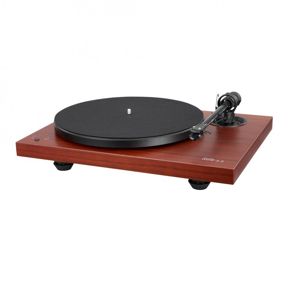 Music Hall MMF 2.3SE vinylspelare med Spirit MM-pickup & Speed Box, ädelträ