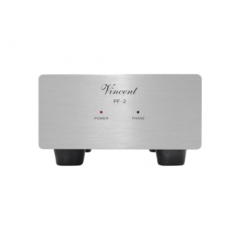 Vincent PF-2 nätfilter, silver