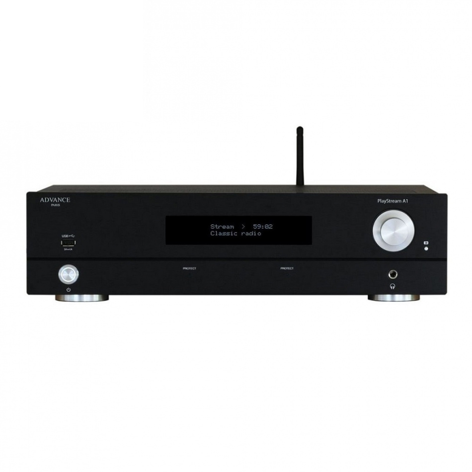 Advance Acoustic Playstream A1 stereoförstärkare med HDMI, RIAA & nätverk