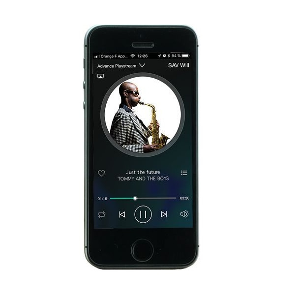 Advance Acoustic Playstream A1 stereoförstärkare med HDMI, RIAA & nätverk