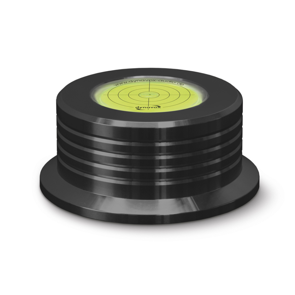 Dynavox PST260 skivpuck med Libelle för skivspelare, svart