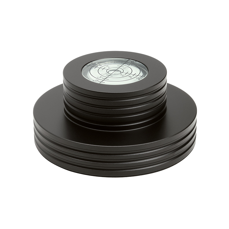 Dynavox PST300 skivpuck med vattenpassöga, svart